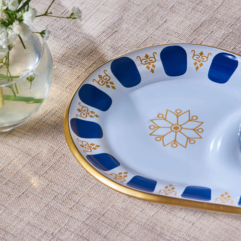 Karaca Belem Bleu marine Ensemble de verres à thé 12 pièces