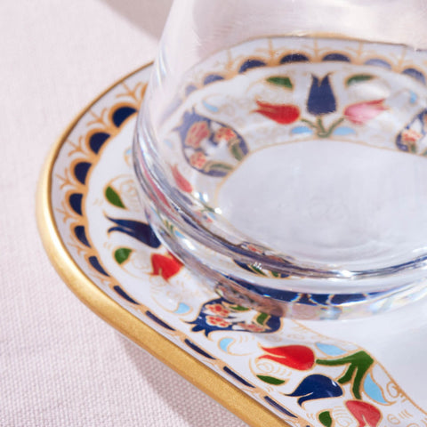 Karaca Tulip Service à thé 12 pièces
