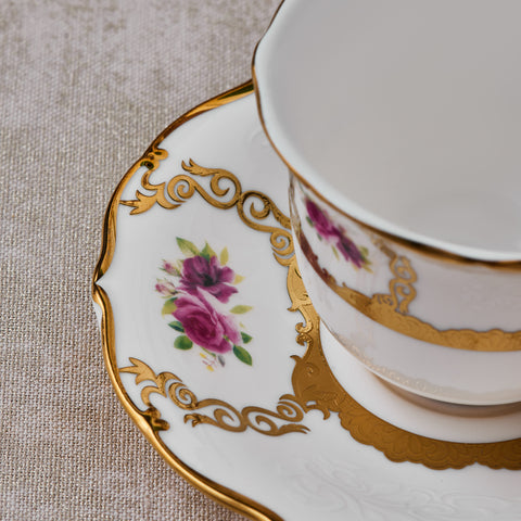 Ensemble de Tasses à Café Karaca Royal Bone Elizabeth pour 6 Personnes, 90 ml