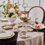 Ensemble de Tasses à Café Karaca Royal Bone Elizabeth pour 6 Personnes, 90 ml