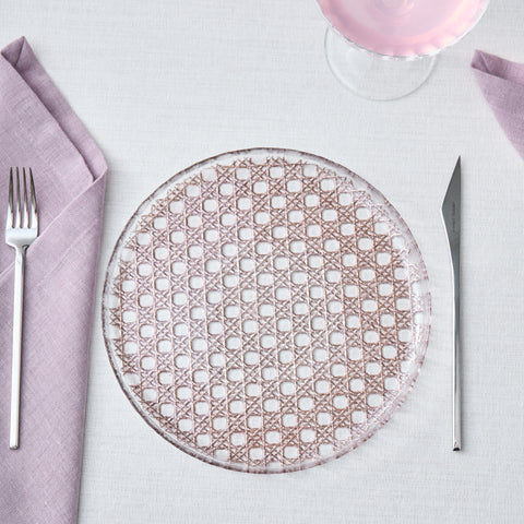 Karaca Rattan, Service à Gâteau 7 pièces, Gris