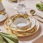 Karaca Forever Bone Orlando, Service de Vaisselle 53 pièces pour 12 personnes