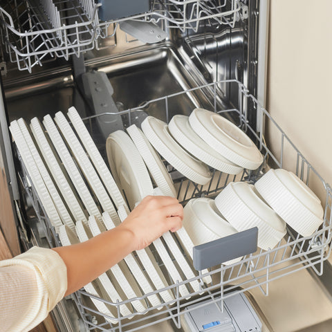 Karaca Forever Bone Pablito Service De Table 53 Pièces Pour 12 Personnes, Blanc