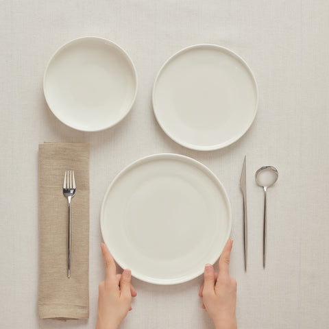 Karaca Stream Bone Felix XL, Service de Table 18 pièces pour 6 personnes