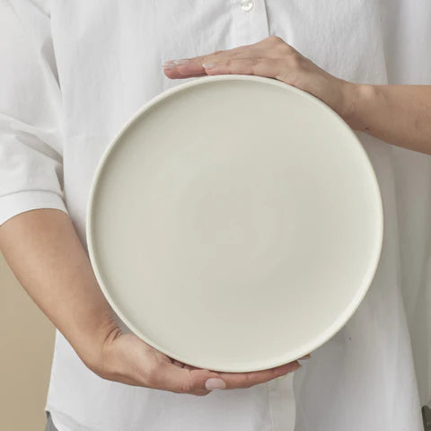 Karaca Salvare Diamond Service De Table 18 Pièces En Bone China Pour 6 Personnes, Blanc