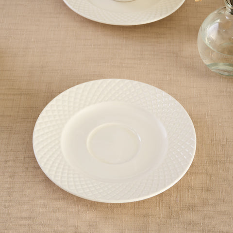 Service à thé Karaca Nina Embossed pour 6 personnes, 220 ml