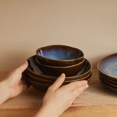 Karaca Leia Réactif Service de Table 24 Pièces pour 6 Personnes