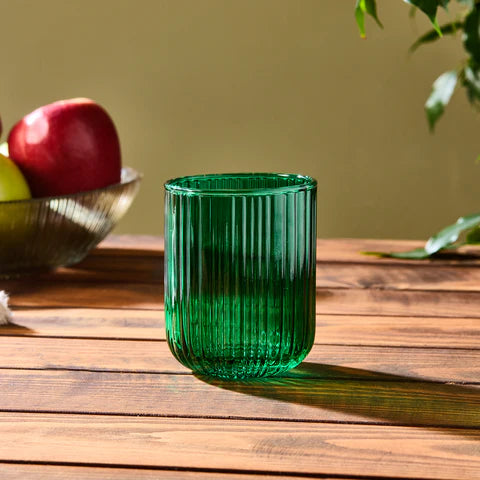 Karaca Zenith Verre Tumbler, 250 ml, Émeraude
