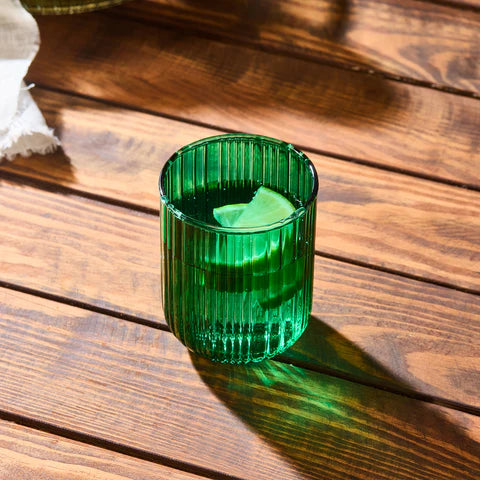 Karaca Zenith Verre Tumbler, 250 ml, Émeraude