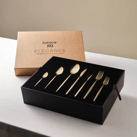 Service de couverts Karaca Camille pour 12 personnes, 84 pièces