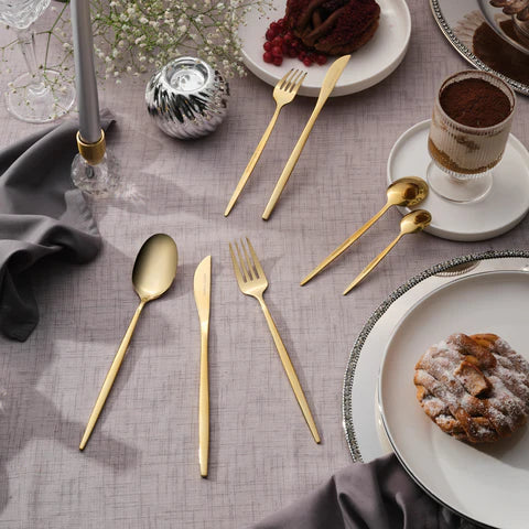 Service de couverts Karaca Camille pour 12 personnes, 84 pièces