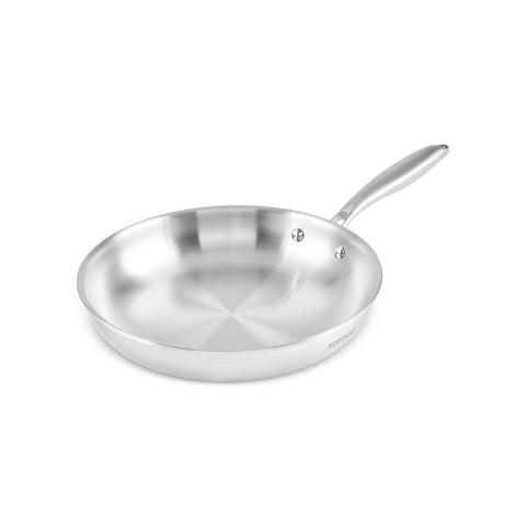 Karaca Power Steel 316+ 3 Ply Akita Batterie de Cuisine en Acier Inoxydable 7 Pièces avec Base Compatible Induction