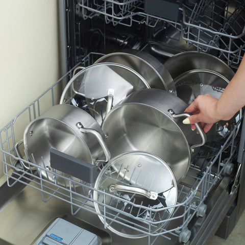 Karaca Power Steel 316+ 3 Ply Akita Batterie de Cuisine en Acier Inoxydable 7 Pièces avec Base Compatible Induction
