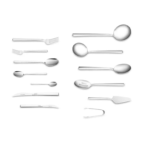 Karaca Nil Elegance Service De Couverts 91 Pièces Pour 12 Personnes