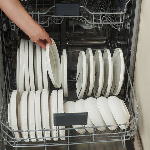 Karaca Stream Bone Sirius Service De Table 53 Pièces 12 Personnes Blanc