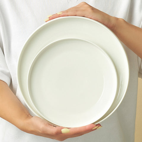 Karaca Stream Bone Sirius Service De Table 53 Pièces 12 Personnes Blanc