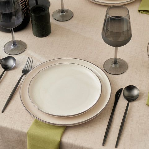 Karaca Monica Service 24 Pièces pour 6 Personnes, Beige