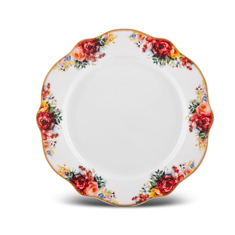 Karaca Forever Bone Amarose Service De Petit-déjeuner 26 Pièces