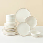 Service de Table Karaca Stream Bone Meridian, 24 Pièces, pour 6 Personnes, Doré