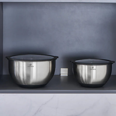 Set de bols mélangeurs Karaca Mixmaster – 2 pièces, inox
