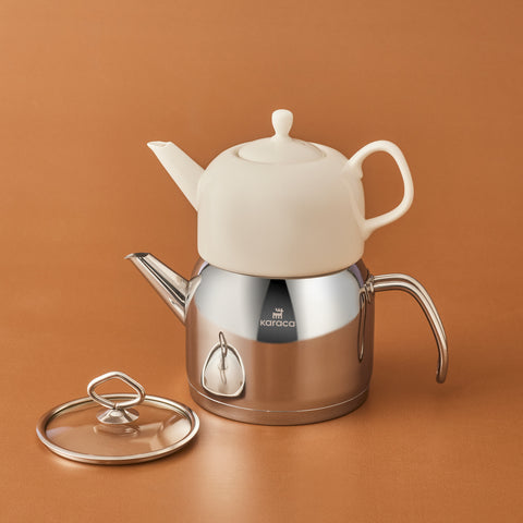 Karaca Pocelinox Service de théière en porcelaine