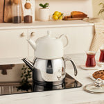 Karaca Pocelinox Service de théière en porcelaine