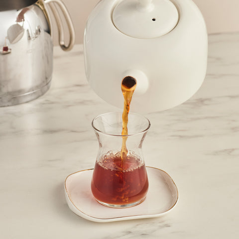 Karaca Pocelinox Service de théière en porcelaine