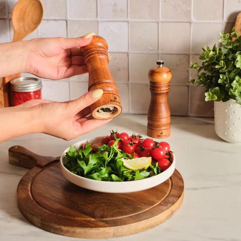Ensemble de moulins à épices en bois Karaca Naturegrind – 2 pièces