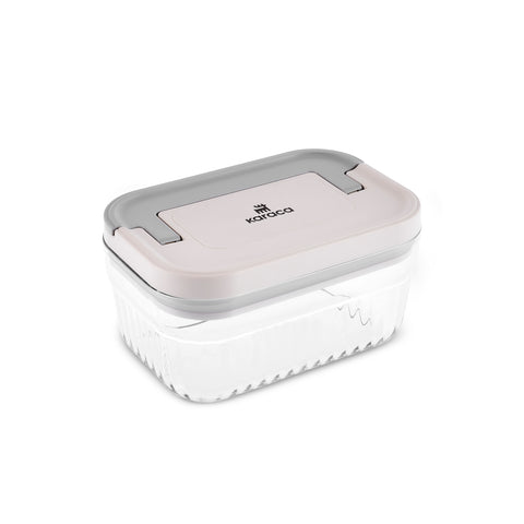 Karaca Flex Boîte de conservation 2 pièces, 520 ml, transparente