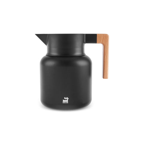 Karaca Corelock Bouteille isotherme en acier inoxydable, 1,6 L, noire