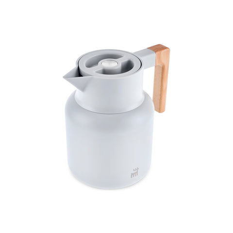 Karaca Corelock Bouteille Isotherme en Acier Inoxydable, 1,6 L, Gris Clair