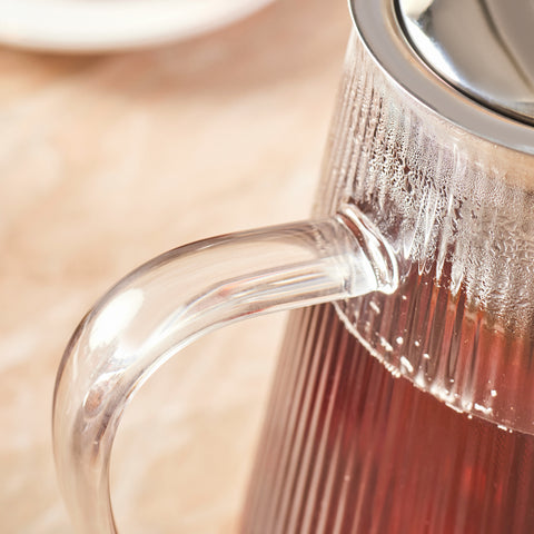 Karaca Lumira Théière en verre borosilicate, 1200ML