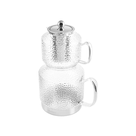 Théière en verre Karaca Glissia, transparente