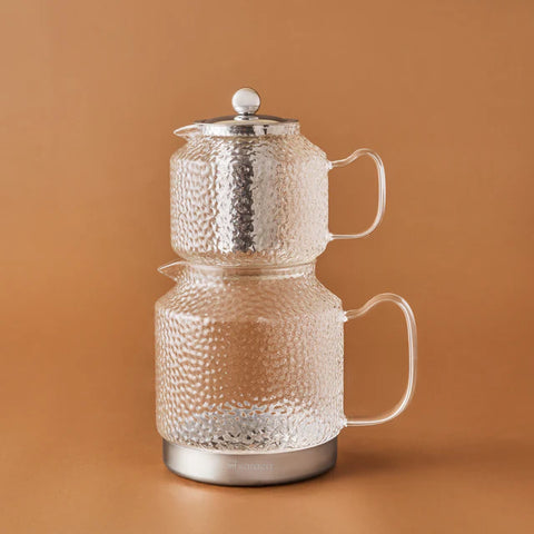 Théière en verre Karaca Glissia, transparente