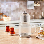 Théière en verre Karaca Glissia, transparente