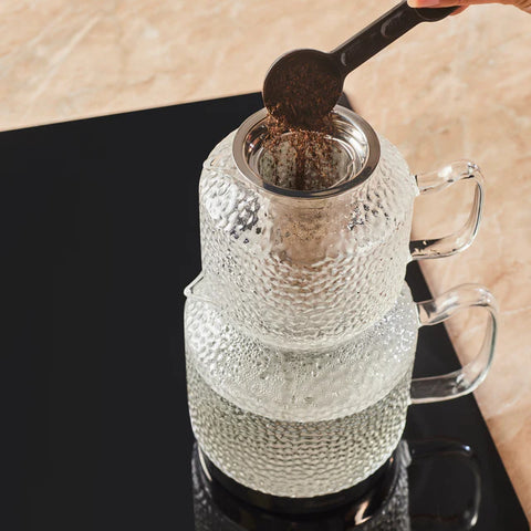 Théière en verre Karaca Glissia, transparente