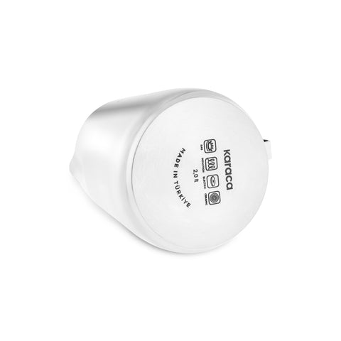 Karaca Minifry Friteuse Profonde en Acier Inoxydable, 2 L, Argent