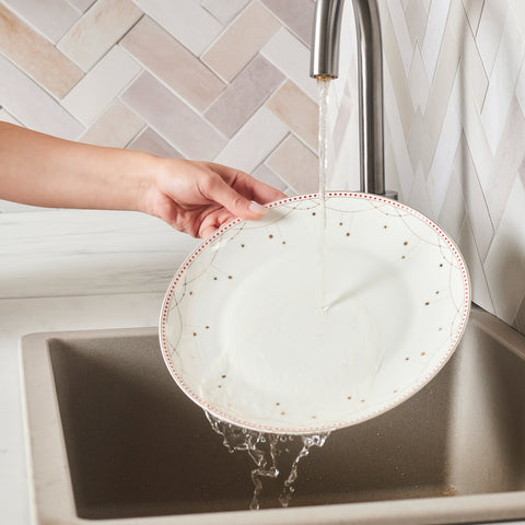 Service de table Karaca Elegance Bone Festival 24 pièces pour 6 personnes