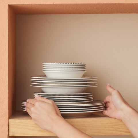 Service de table Karaca Elegance Bone Helsinki 24 pièces pour 6 personnes
