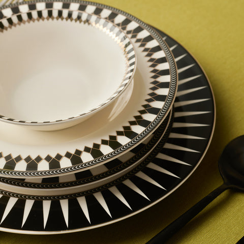 Service de table Karaca Elegance Bone Helsinki 24 pièces pour 6 personnes