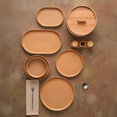 Karaca x Fatih Tutak Earth Collection Service de Table 57 Pièces pour 12 Personnes