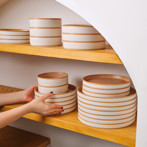 Karaca x Fatih Tutak Earth Collection Service de Table 57 Pièces pour 12 Personnes