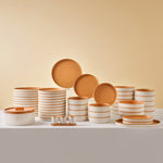 Karaca x Fatih Tutak Earth Collection Service de Table 57 Pièces pour 12 Personnes