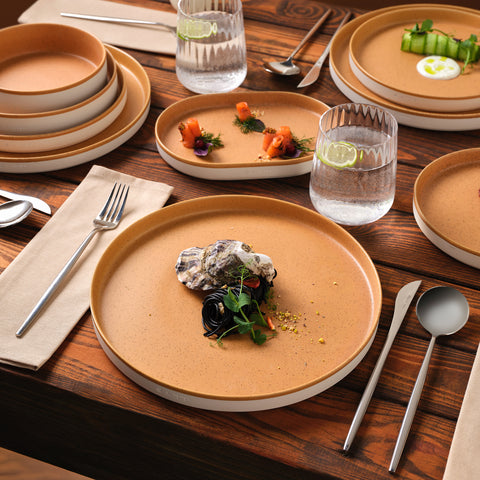 Karaca x Fatih Tutak Earth Collection Service de Table 57 Pièces pour 12 Personnes