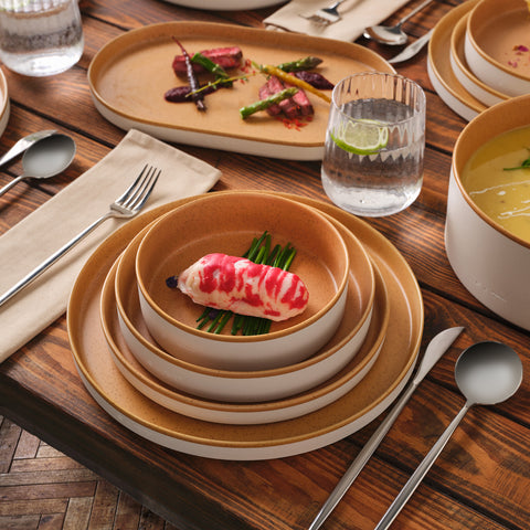 Karaca x Fatih Tutak Earth Collection Service de Table 57 Pièces pour 12 Personnes