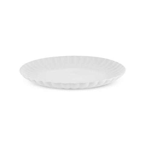 Karaca Stream Bone Umbrella – Service de table blanc 53 pièces pour 12 personnes