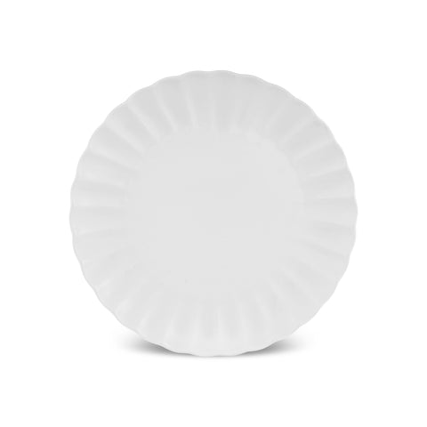 Karaca Stream Bone Umbrella – Service de table blanc 53 pièces pour 12 personnes