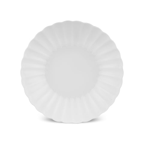Karaca Stream Bone Umbrella – Service de table blanc 53 pièces pour 12 personnes