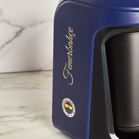 Machine à café turc Karaca x Fenerbahçe Hatır Hüps sous licence avec fonction lait et hymne du club