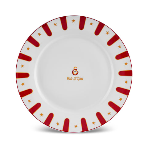 Karaca x Galatasaray Service de Table Forever Bone Sous Licence 24 Pièces pour 6 Personnes
